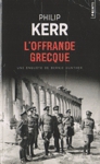 L'offrande grecque L'offrande grecque