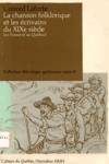 La chanson folklorique et les crivains du XIXe sicle (en France et au Qubec)