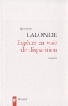 Espèces en voie de disparition Espèces en voie de disparition