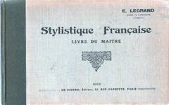 Stylistique franaise - Livre du matre