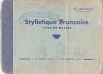 Stylistique franaise - Livre du matre