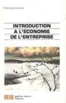 Introduction  l'conomie de l'entreprise