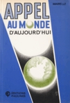 Appel au monde d'aujoud'hui