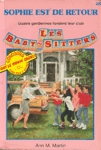 Sophie est de retour - Les baby-sitters Sophie est de retour - Les baby-sitters