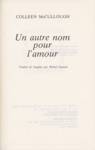 Un autre nom pour l'amour