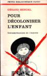 Pour dcoloniser l'enfant