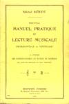 Nouveau manuel pratique de lecture musicale (horizontale et verticale)