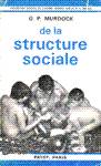 De la structure sociale