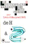 Le dictionnaire marabout des mots croiss - Tome II