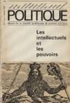 Les intellectuels et les pouvoirs - Politique