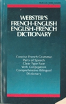 Webster's French-English English-French Dictionary