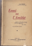 Essai sur l'amiti