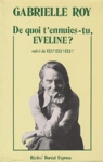 De quoi t'ennuis-tu Evelyne ? - Ely ! Ely ! Ely ! De quoi t'ennuis-tu Evelyne ? - Ely ! Ely ! Ely !