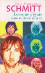 Lorsque j'étais une oeuvre d'art Lorsque j'étais une oeuvre d'art