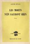 Les morts n'en sauront rien