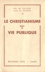 Le Christianisme dans la vie publique