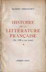 Histoire de la littrature franaise - Tome I