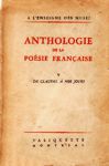 De Claudel  nos jours - Anthologie de la posie franaise - Tome V