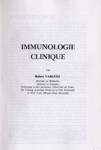 Immunologie clinique