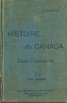 Histoire du Canada - Cours lmentaire